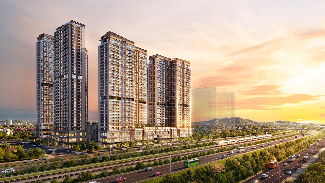 Phối cảnh dự án Imperia Sky Park Nam Anh Khánh _ Đại Lộ Thăng Long