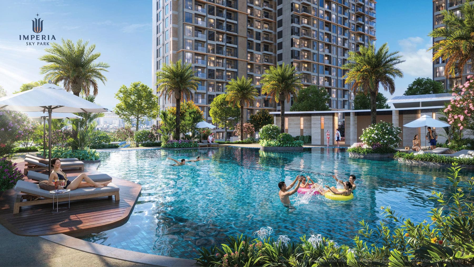 Phối cảnh tiện ích dự án Imperia Sky Park Nam Anh Khánh _ Đại Lộ Thăng Long