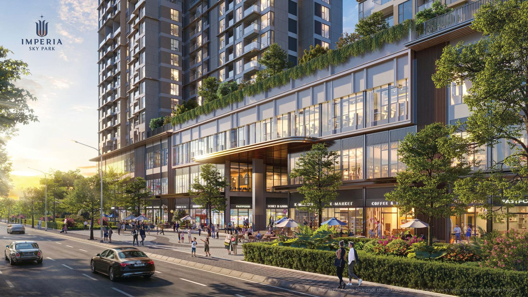 Phối cảnh dự án Imperia Sky Park Nam Anh Khánh _ Đại Lộ Thăng Long
